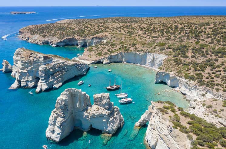 Milos_island_Kleftiko