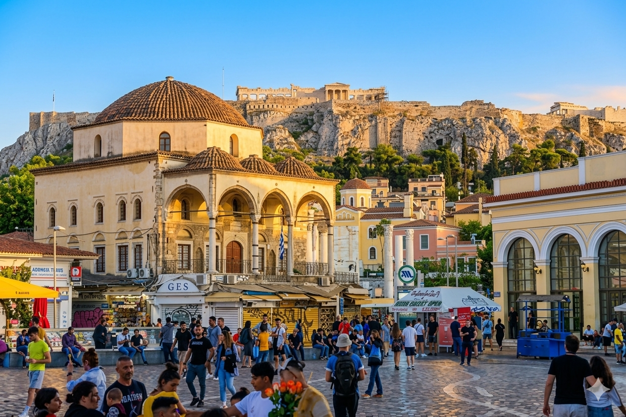 Monastiraki-Athens-Greece